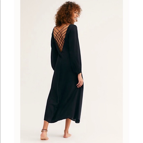 linen midi dress long sleeve Velvet Sky Long Sleeve Linen Midi Dress